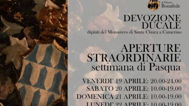 “DEVOZIONE DUCALE”, Museo di Palazzo Bonafede